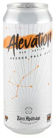Zirci Apátsági Manufaktúra Alevation Rozsos Pale Ale