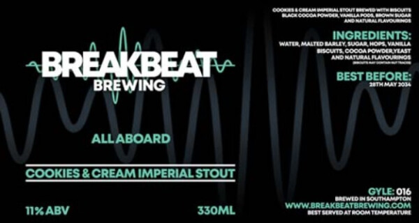 Breakbeat Brewing All Aboard
