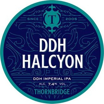 Thornbridge Brewery DDH Halcyon