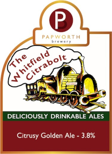 Papworth Brewery The Whitfield Citrabolt