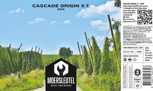 Moersleutel Craft Brewery Cascade Origin X7