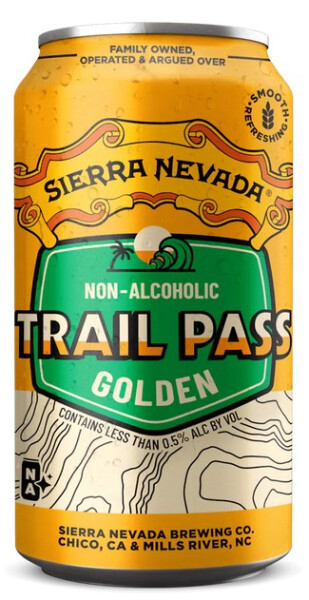 Sierra Nevada Brewing Company Trail Pass Golden