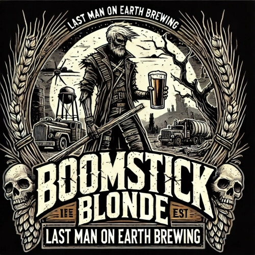 Beer Zombies Brewing Company BOOMSTICK Blonde