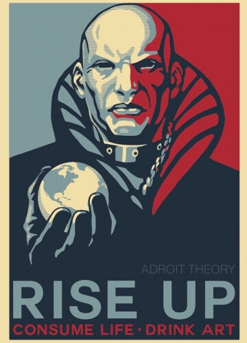 Adroit Theory Brewing Company RISE UP (Ghost 947)