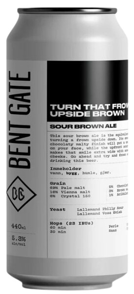 Bent Gate Brewing Turn That Frown Upside Brown