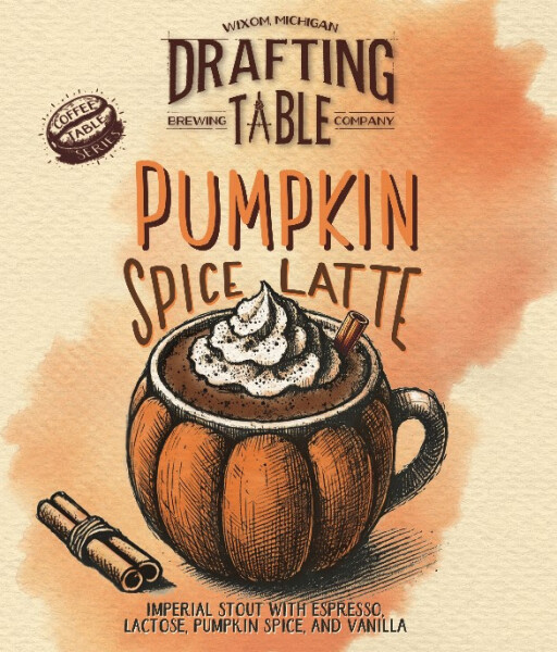 Drafting Table Brewing Company Pumpkin Spice Latte