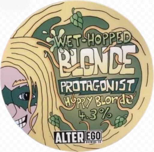 Alter Ego Brewing Co. Blonde Protagonist - Wet Hopped