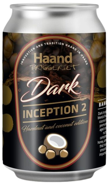 HaandBryggeriet (Norway) Dark Inception 2 - Hazelnut and Coconut Edition