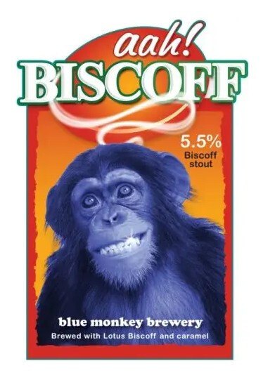 Blue Monkey Brewery Aah! Biscoff