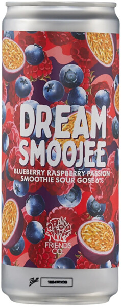 Friends Company Brewing Dream Smoojee: Blueberry Raspberry Passion