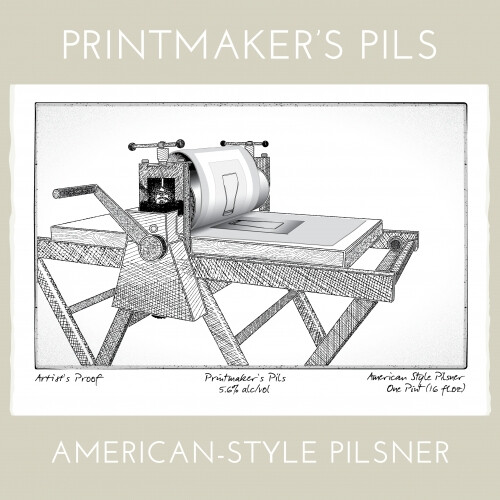 Brewery Faisan Printmaker's Pils