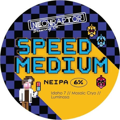 Neon Raptor Brewing Co. Speed Medium