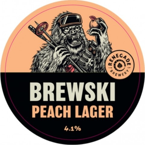 Renegade Brewery Brewski Peach Lager