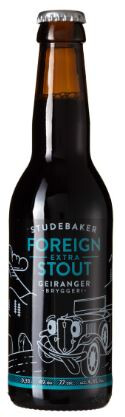 Geiranger Bryggeri Studebaker Foreign Extra Stout
