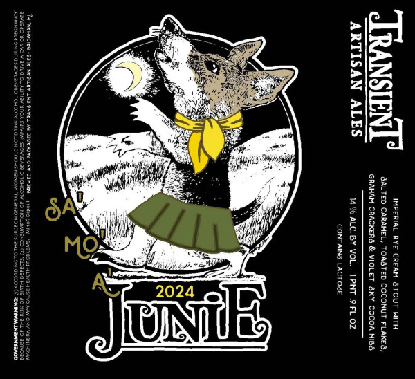 Transient Artisan Ales Sa' Mo' A' Junie