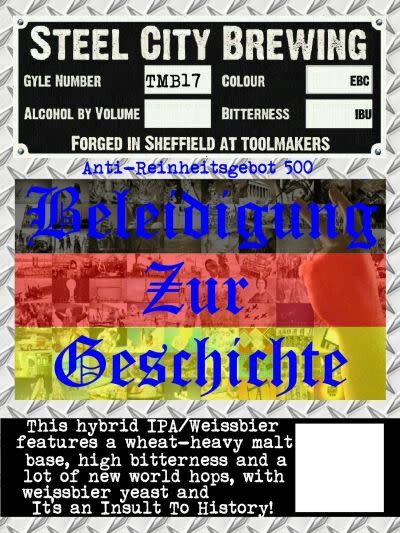 Steel City Brewing Beleidigung Zur Geschichte
