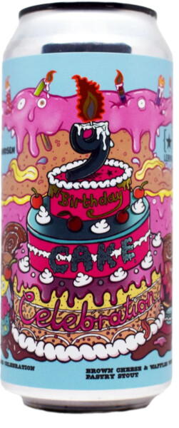 Amundsen Brewery 09th Birthday Cake - Brown Cheese and Waffles with Raspberry Jam