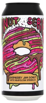 Amundsen Brewery Donut Series - Raspberry Jam Donut With Neapolitan Sprinkles