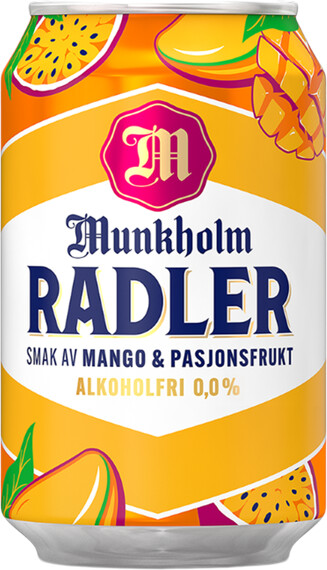 Ringnes AS Munkholm Radler Mango & Pasjonsfrukt