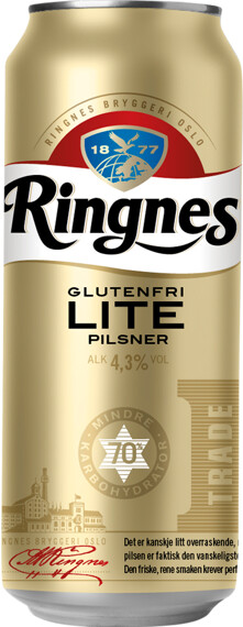Ringnes AS Lite Pils Glutenfri