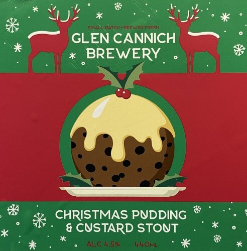 Glen Cannich Brewery Christmas Pudding & Custard Stout