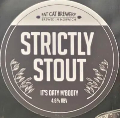 Fat Cat Brewery Strictly Stout