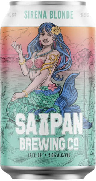 Saipan Brewing Company Sirena Blonde