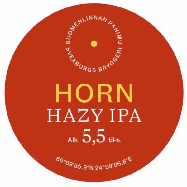 Suomenlinnan Panimo Horn Hazy IPA
