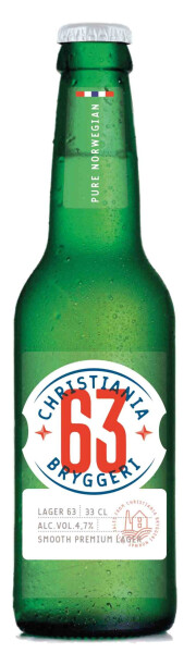 Christiania Bryggeri Lager 63