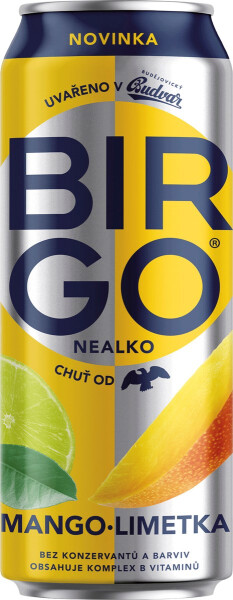 Budějovický Budvar (Budweiser) BirGo Mango - Limetka