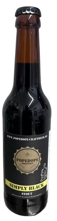 Popedope Craftbeer Simply Black