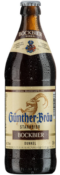 Privatbrauerei Günther Bockbier Dunkel