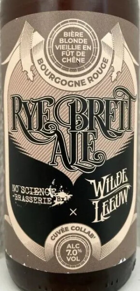 Brasserie du Pays Flamand Wilde Leeuw - Rye Brett Ale [No Science]