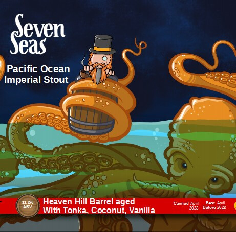 Sinnister Brew Seven Seas - Pacific Ocean