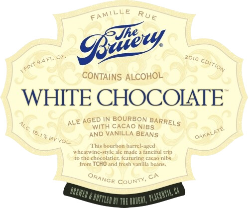 The Bruery White Chocolate (2016)