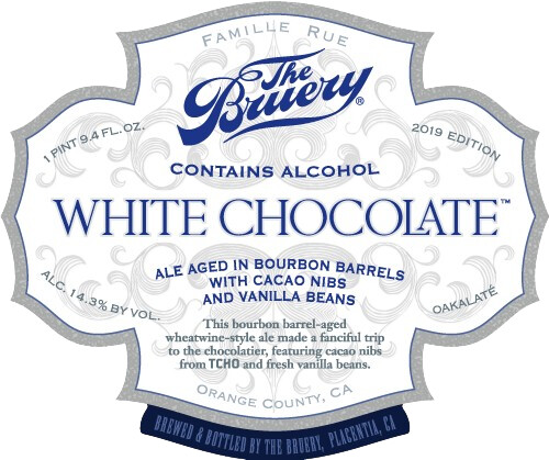 The Bruery White Chocolate (2019)