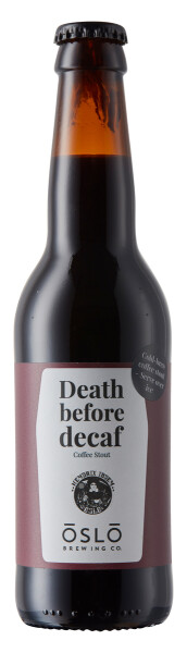 Oslo Brewing Co. Death Before Decaf