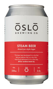 Oslo Brewing Co. Steam Beer