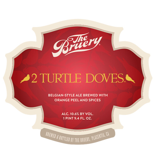 The Bruery 2 Turtle Doves: Orange Peel & Spices (2024)