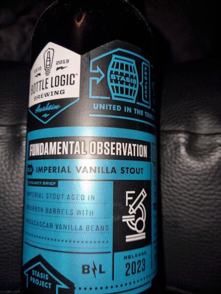 Bottle Logic Brewing Fundamental Observation (2023)