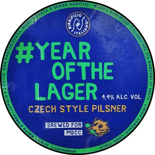 Birrificio Italiano #yearofthelager Czech Pils