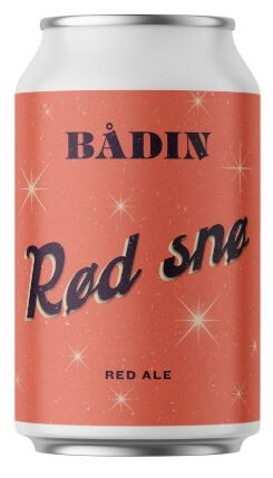 Bådin Rød Snø