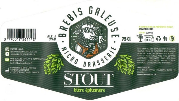 Brewbaix Brebis Galeuse Stout