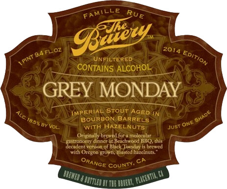 The Bruery Grey Monday (2014)
