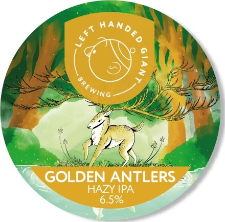 Left Handed Giant Brewing Co. Golden Antlers