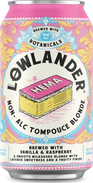 Lowlander Beer Non-Alc Tompouce Blonde
