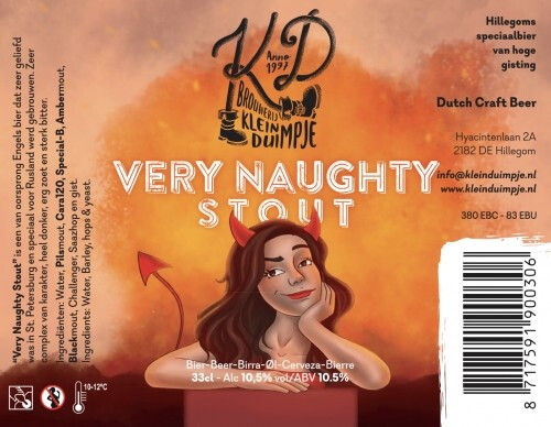 Brouwerij Klein Duimpje Very Naughty Stout