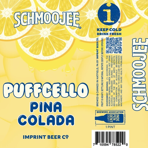 Imprint Beer Company Schmoojee - Puffcello Pina Colada