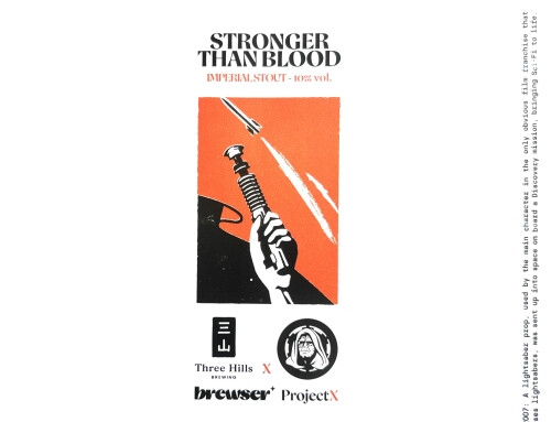 Three Hills Brewing Stronger Than Blood