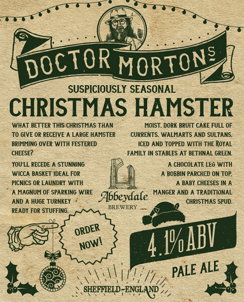 Abbeydale Brewery Doctor Morton's - Christmas Hamster
